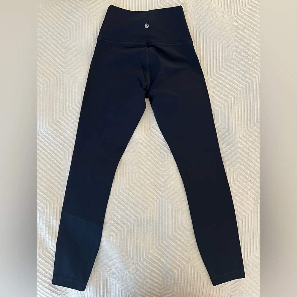 lululemon athletica Black High-Rise Cropped Leggings